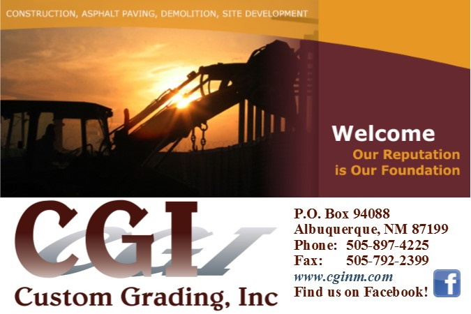 More information about Custom Grading, Inc