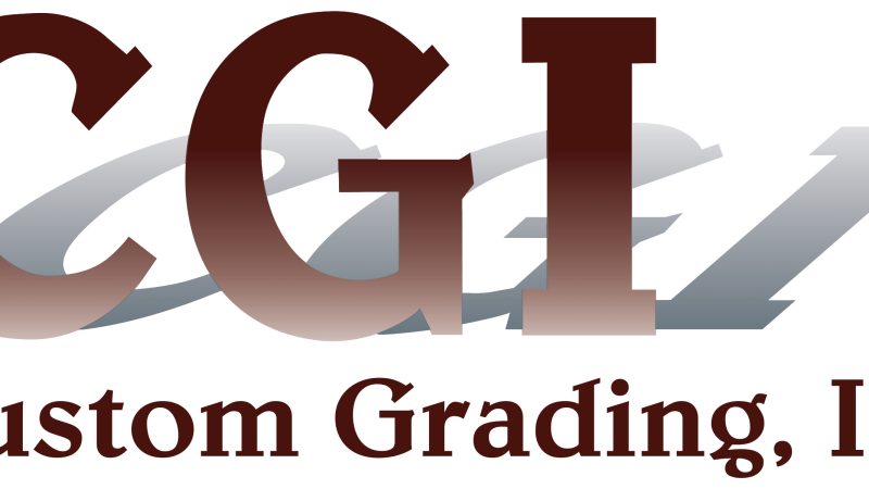 Custom Grading Inc Logo